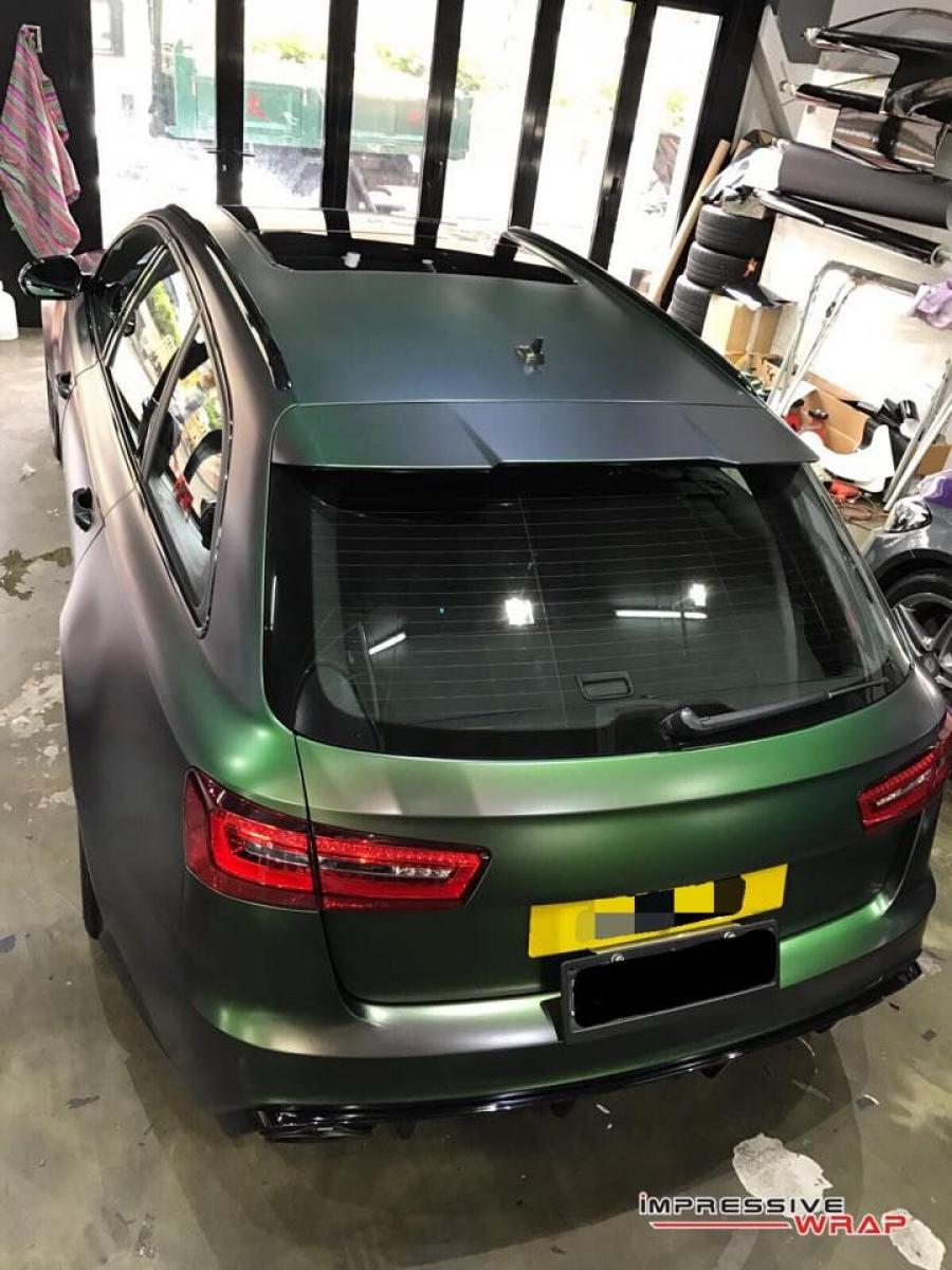  Audi RS6 Avant by Impressive Wrap 2016 года  (фото 6 из 10)